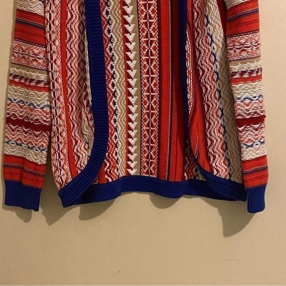 Copper Key Women’s Long Sleeve Open Front Tight Knit Sweater Multicolor Size S - Picture 3 of 7